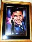 FRANK SINATRA FRAMED PORTRAIT /  LIMITED EDITION FRANKLIN MINT